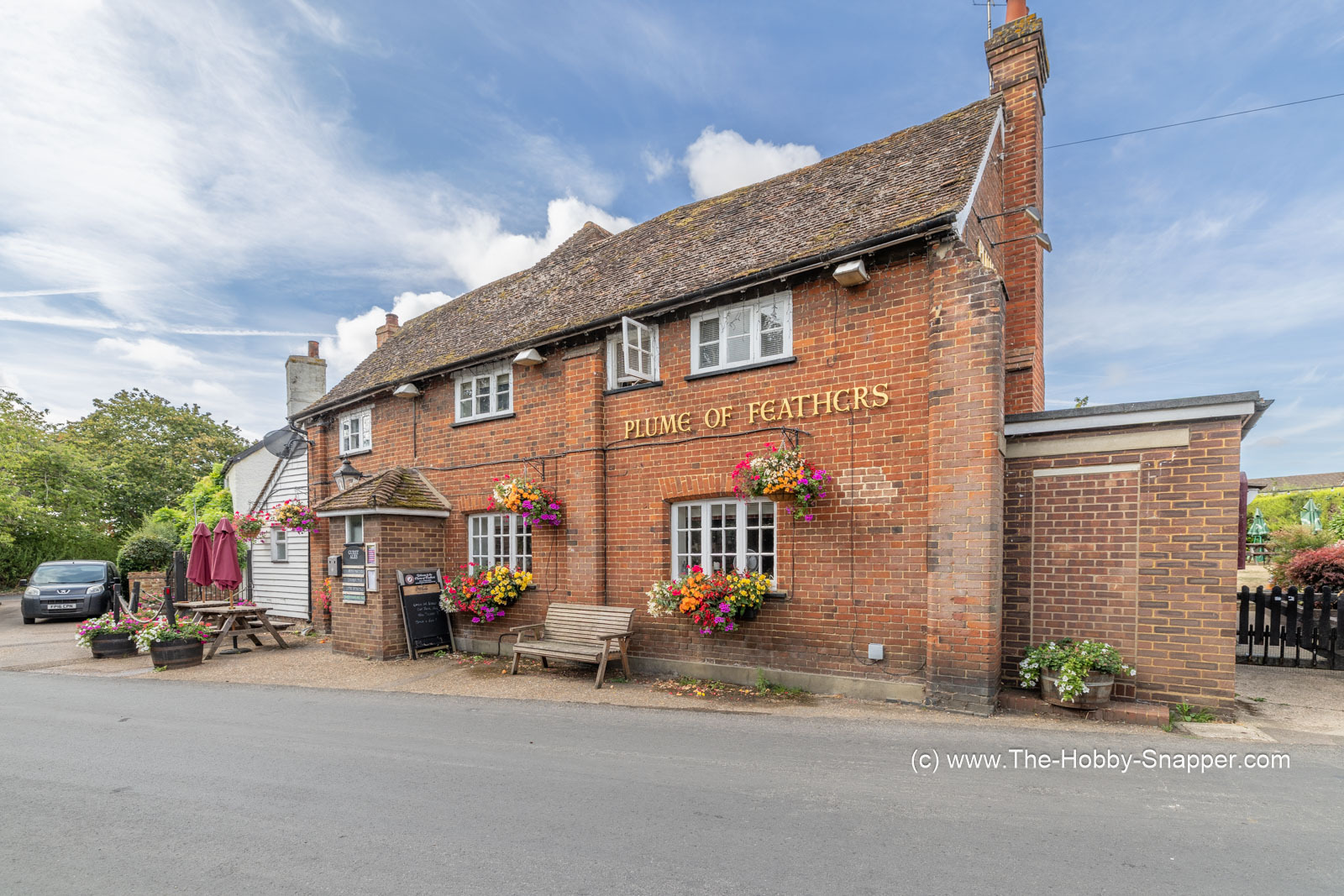 The Plume of Feathers pub  
